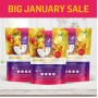 January Sale - x3 Organic Hydrate Plus - Normal SRP £134.97